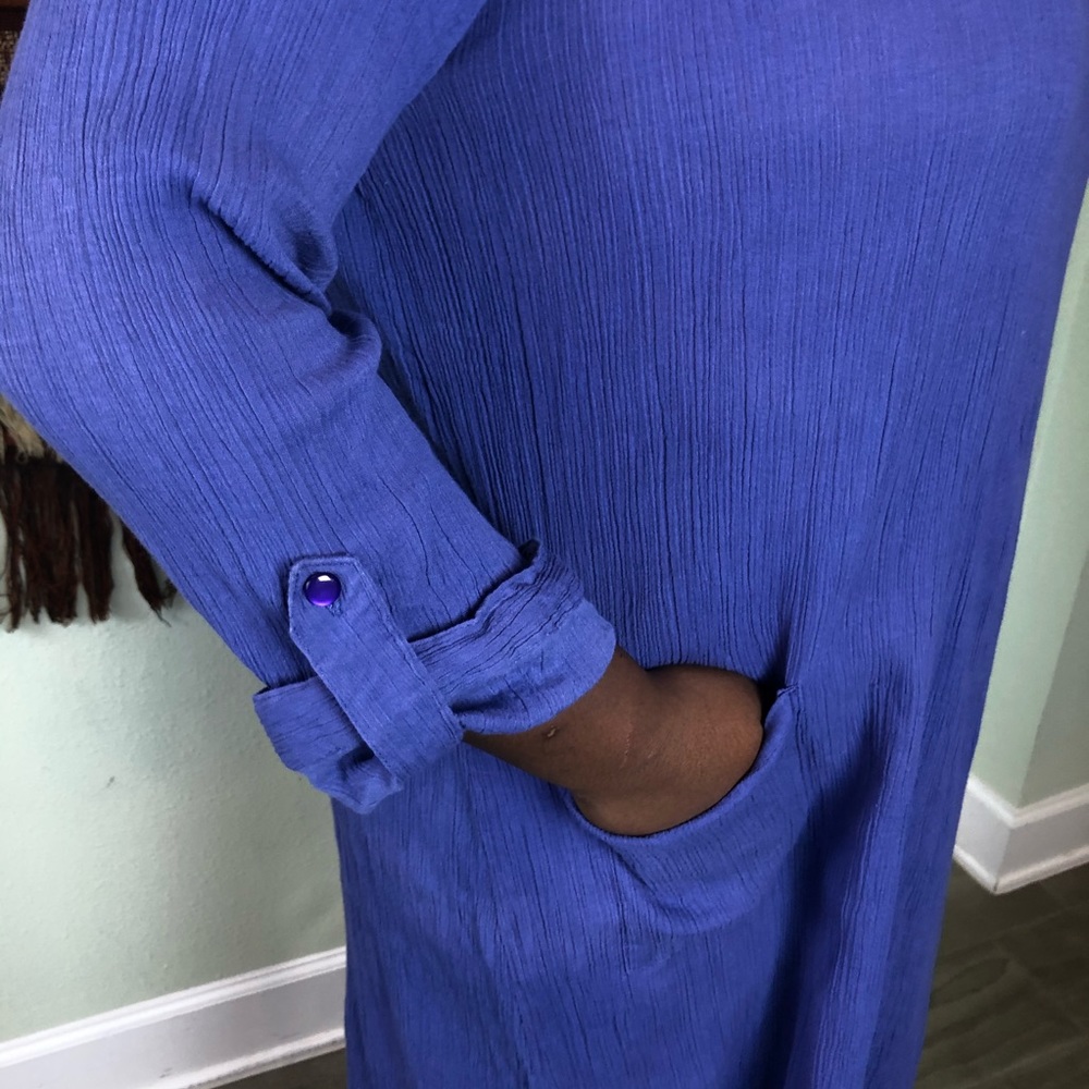 All the rage for the summer get you hands on this  Vintage Purple gauze … - Picture 8 of 12